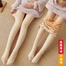 Spring and Autumn one super soft mask thin velvet silk stockings light leg artifact concealer stockings pregnant women