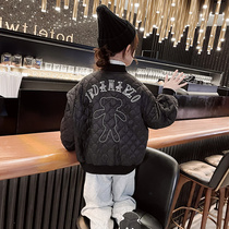 Girls autumn coat baseball suit 2021 New Style style thick spring and autumn children cardigan jacket jacket