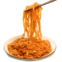 Shanshui scented rolling noodle skin vacuum 6 bags Shaanxi Baoji Qishan rolling noodle leather specialty Xian snack food cold skin