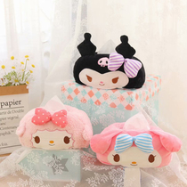 Cartoon Cute Day Style Coulomites Little Devil Beauty Leti Plush Living-room Cramps Paper Towels Tucked