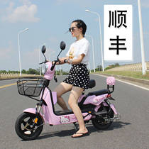 New national standard electric bicycle Battery car scooter small scooter tram New moped female motorcycle