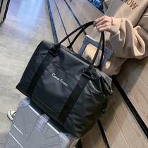 Hong Kong Tide Travel Bag Womens Portable Light Storage Short-distance Large-capacity Travel Bag Outside Business Luggage Bag