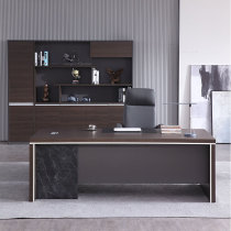 Office furniture boss table desk atmospheric simple modern light luxury office single manager table
