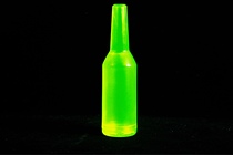 Bar gathering Transparent radiofluorescence green Transparent radiofluorescence red Bartender practice bottle Bar fancy bottle throwing
