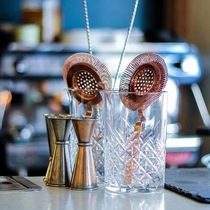 Bar gathering Turkey original imported Pasha pattern Mixing cup wintry Glass