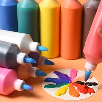 Kindergarten painting non-toxic water washing large capacity paint color diy children gouache watercolor finger painting children