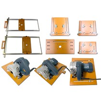Multifunctional woodworking cutting machine base plate modification positioning patron accessories Wood marble machine sawing board artifact base