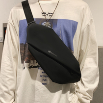 2021 new small backpacks male Korean version 100 lap single shoulder inclined satchel womens casual day family chest bag sports running purse