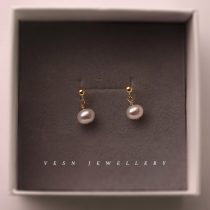 s925 pure silver freshwater real pearl earbuds with small ear nail temperament 100 hitch minimalist about advanced senses sweet and earmy