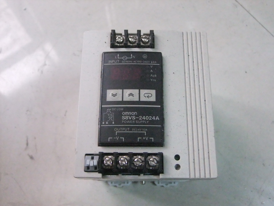Dismantle Japan Omron Power S8VS-24024A ED2 Regulatory Power 24V 10A