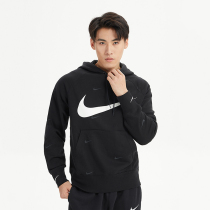  NIKE Nike spring mens big logo sports and leisure sweater hooded pullover DA0111-010