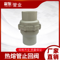 Grey PPR check valve 110 check valve 75 countercurrent anti-return water valve 90 hot melt check valve horizontal