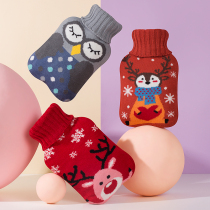 Hot water bottle water injection type explosion-proof warm water bag baby cute plush Korean version of the electric warm hand treasure womans stomach water injection