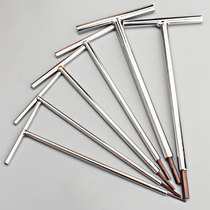 釰 Hexagon wrench Metric Hexagonal T-shaped Hexagon screwdriver Single extended T-shaped hexagon key