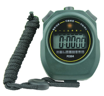  Tianfu PC894 single row stopwatch 5-digit large character two-channel memory multi-function electronic sports game timer