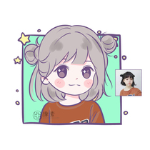 Q version head portrait hand drawn cartoon like live photo couple baby pet cartoon character design custom painting head portrait