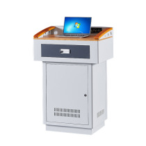 Multimedia podium small vertical school classroom teacher desk training room speech platform steel podium