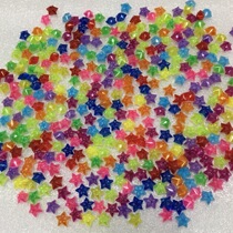 Plastic straw star finished pure hand folding lucky star rose finished birthday valentine's day gift
