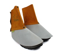 Witte 44-2106 electric welding full leather foot cover wear-resistant heat insulation fire-resistant splash-proof welder labor protection foot cover