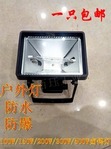 Long HL6420 outdoor advertising grass tungsten halogen floodlight lamp stand 100W 150W 200W 300W 500W 500W