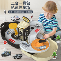 Parking childrens toy car boy fire engineering suit Puzzle Multi-functional intelligence Brain use for children 3-46 years old