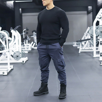 AlphaGym autumn and winter city Samurai series fitness overalls comfortable stretch trousers sports casual pants