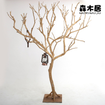 Dry branch tree decoration New product simulation tree dead tree clothing store window decoration Hotel entrance creative tree branch partition