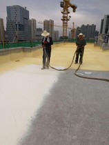 Black and white foam material AB combination material sheet polyurethane cold storage insulation flame retardant cold and waterproof construction