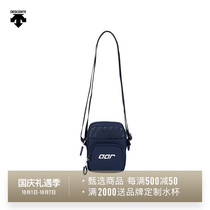 DESCENTE disant AAR men and women with the same chest bag D1233VBC02