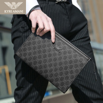 Vifang Amani Mens Hand Grab Bag Luxury Brand 2021 Hand Grip Bag Large Capacity Envelope Bag Men Trend Handbags