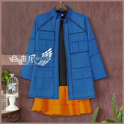 taobao agent [Free Wind] Black Contractor COS COS Server Double Su Fang Pabulcheco Anime Women's Women