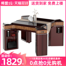 The new mahjong machine automatic high-end mahjong machine commercial home luxury mahjong table table dual-purpose machine hemp