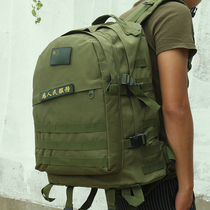 Outdoor large capacity military fan tactical backpack mountaineering bag shoulder men and women camouflage camping sports travel student training