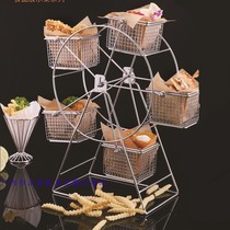 Creative features Ferris wheel snack rack series cake rack food display rack food rack fries snack rack
