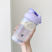 Male shaking Cup female protein powder meal replacement milkshake mixing cup fitness exercise water Cup scale portable stirring Ball Cup