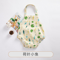 Belly boy summer baby Summer belly belly protection belly cold artifact Female baby with legs one-piece vest