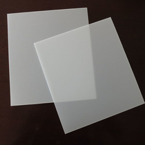 High transparent and translucent acrylic lampshade Light diffusion plate Ceiling aisle elevator milky white frosted led artificial