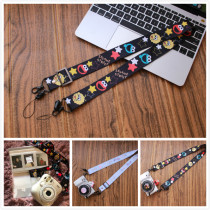 Sesame Street cute camera strap shoulder strap universal camera strap neck camera rope velar mini90 lanyard