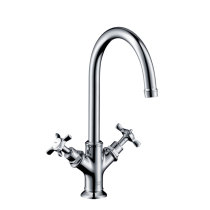 hansgrohe AXOR Montreux Double Handle Basin Faucet with Cross Handle 16502007