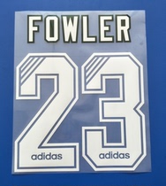 93-95 season Liverpool home white Premier League ordinary quality thermal transfer shirt number