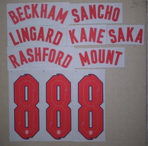 21-22 season England home Super A quality scattered star