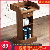 Podium Podium Speaker Table Restaurant Reception Desk Reception Desk Sales Department Conference Room Host Desk EMCEE Desk Consultant
