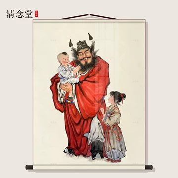 吴道子风格钟馗卷轴-吴道子风格钟馗卷轴促销价格、吴道子风格钟馗卷轴