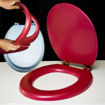 Thickened soft toilet seat mute pvc soft seat universal silicone toilet seat EVA soft toilet seat foam toilet seat