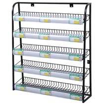 Cash register display rack snack shelf supermarket bar counter small shelf convenience store stand in front of mouth sugar rack can be hung
