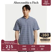 Abercrombie & Fitch Mens AF Comfortable Soft Striped Polo Shirt 311167-1 AF