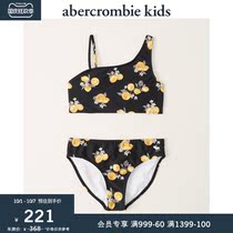 abercrombie kids Girls one shoulder two-piece swimsuit 310365-1 AF