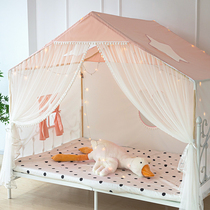 Indoor childrens bed tent princess girl boy sleeping home small house baby bed artifact custom mosquito net
