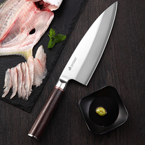 Handmade version of bladed fish head knife sushi cuisine sashimi fish sashimi knife fish bone knife