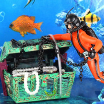 1pcs New Unique Design Treasure Hunter Diver Action Figure F